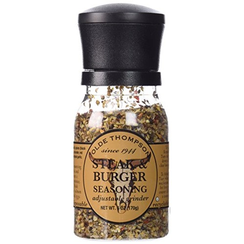 Olde Thompson 1020-10 Disposable Spice Grinder, 6-Ounce Steak An