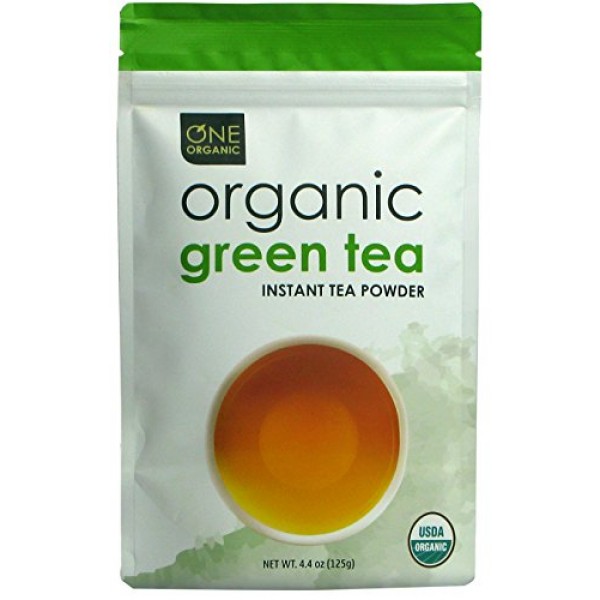 ONE ORGANIC Instant Tea Powder (Green) – 4.4 oz. – 125 ...