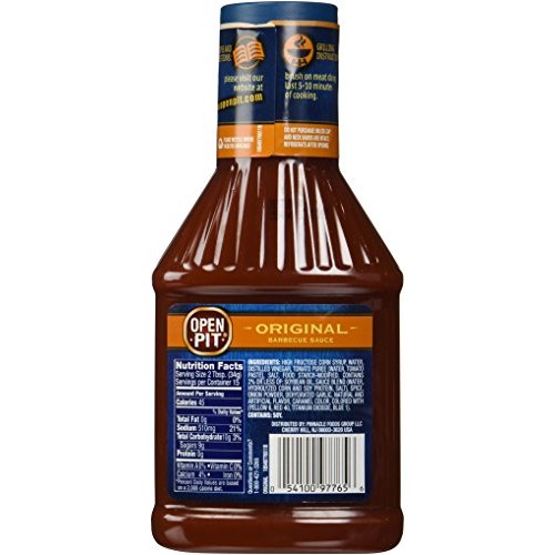 Open Pit Original Bbq Sauce, 18-Ounce Pack Of 3