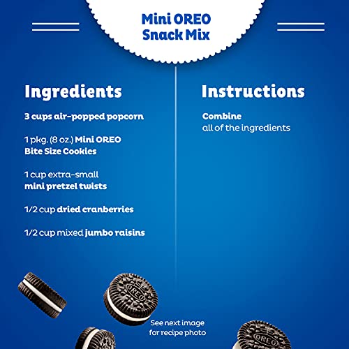 OREO Mini Chocolate Sandwich Cookies, 48 Snack Packs 4 Boxes