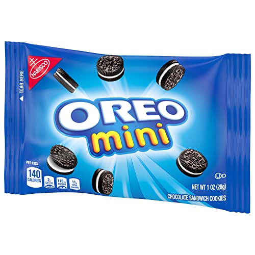 OREO Mini Chocolate Sandwich Cookies, 48 Snack Packs 4 Boxes