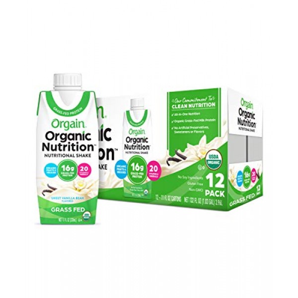 Vanilla Bean Kids Protein Powder | Nutrition Shake Mix | Orgain