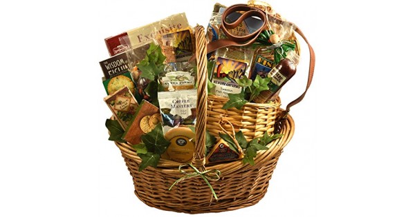Bass and a Half Deluxe Fishing Gift Basket for Him