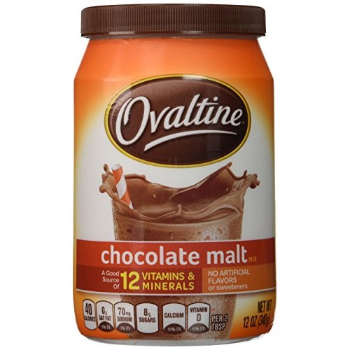 Ovaltine, Chocolate Malt Drink Mix 2 Pack