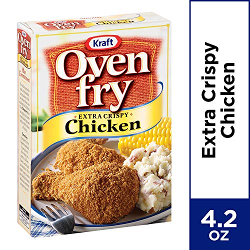 Kraft Oven Fry Extra Crispy Seasoned Coating For Chicken 4.2 Oz