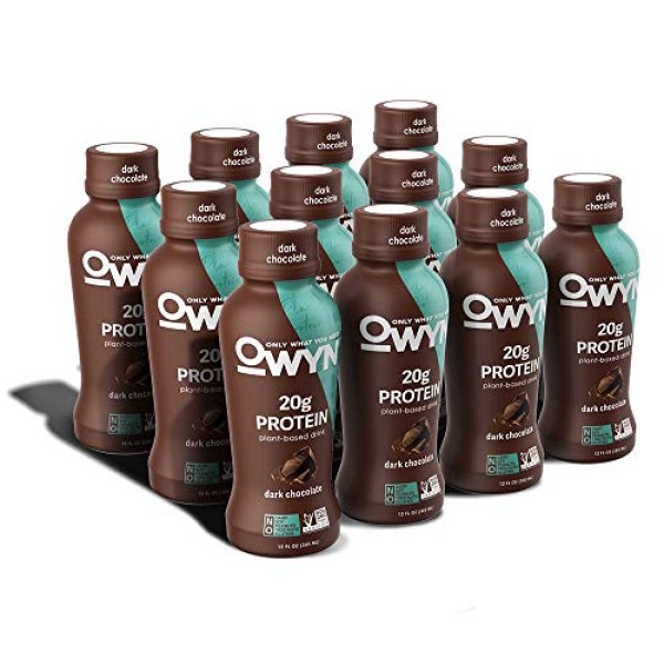 Only What You Need Protein Drink, Dark Chocolate, 12 (12 fl oz.) Bottles