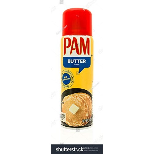 Pam Butter Flavor Cooking Spray, 5 Oz 3Pack