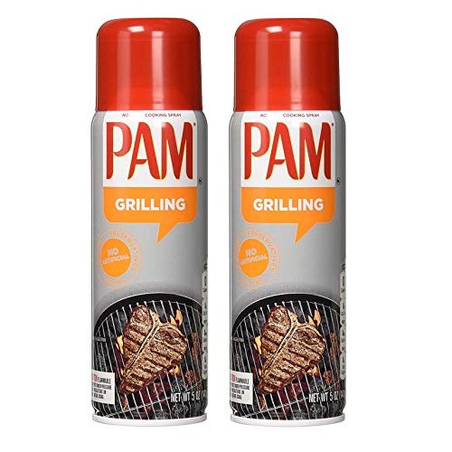 Pam No-Stick Cooking Spray - Grill - For High Temperature - Net