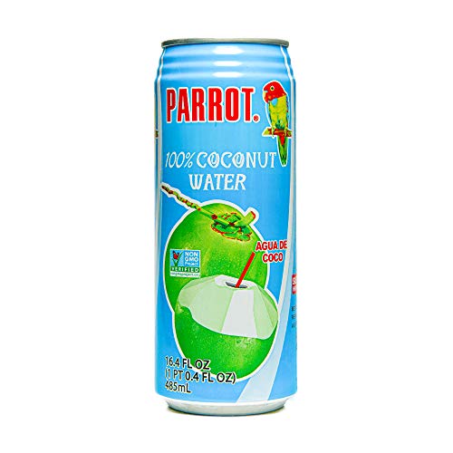 Parrot Brand Coconut Water No Pulp 16.4 Fl. Oz.Pack Of 12