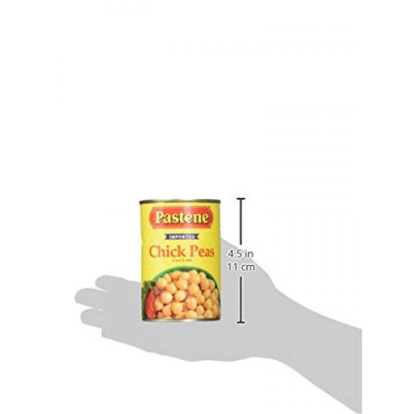 Pastene Chick Peas, 14 Ounce (Pack of 12)