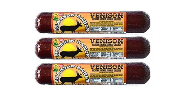 Pearson Ranch 7oz Venison Hickory Smoked Wild Game Summer ...