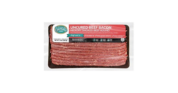 Pederson’s Farms, Uncured Hickory Smoked Beef Bacon (4 ...