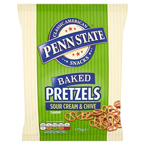 Penn State Pretzels - Sour Cream &Amp; Chive 175G - Pack Of 2