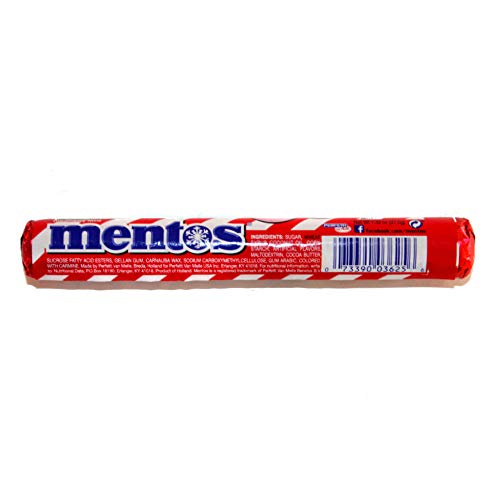 Perfetti van Melle 2 Rolls Mentos The Chewy Mint - Candy Cane ...