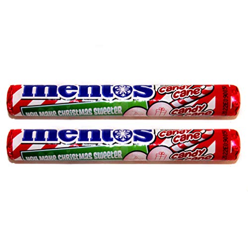 Perfetti van Melle 2 Rolls Mentos The Chewy Mint - Candy Cane ...