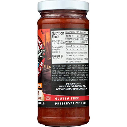 Pike Pier Fisherman Wasabi Cocktail Sauce, 9 Oz