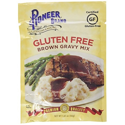 Pioneer Brand Gluten Free Brown Gravy Mix 1.61 Oz Pack Of 6