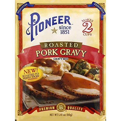 Pioneer Brand Gravy Mix Packets - Makes 2 Cups Pack Of 12 Roa