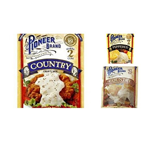 Pioneer Brand Gravy Variety Bundle, 2.75 Oz Pack Of 6 Includes