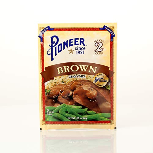 Pioneer Brown Gravy Mix, 1.61 Ounce Pack Of 12