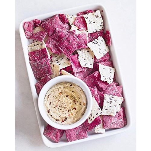 Plant Snacks Beet With Vegan Goat Cheese Mix Cassava Root Chips,