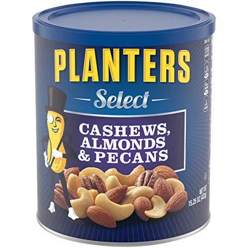 Planters Select Cashews, Almonds &Amp; Pecans, 15.25 Oz. Resealable