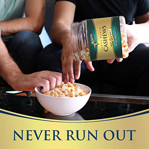 Planters Fancy Whole Cashews With Sea Salt, 33 Oz. Resealable Ja