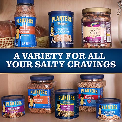 Planters Mixed Nuts, Lightly Salted Deluxe Mixed Nuts, 15.25 Ounce