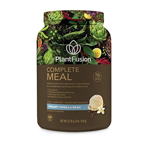 PlantFusion Complete Meal Replacement Shake - Plant Based Protei...