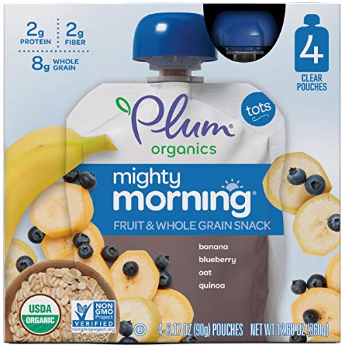 Plum Organics | Mighty Morning | Organic Baby Food Meals [12+ Mo...