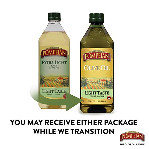 Pompeian Extra Light Tasting Olive Oil, Light And Subtle Flavor,