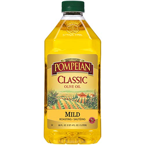 Pompeian Classic Olive Oil, Mild Flavor, Perfect For Roasting An