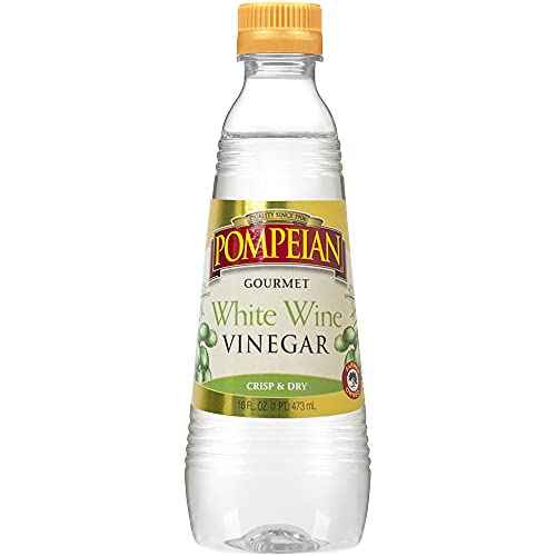 Pompeian White Wine Vinegar - 16 Ounce Pack Of 6