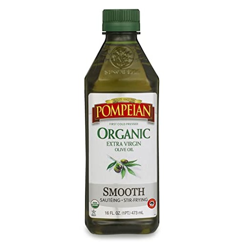 Pompeian Usda Organic Smooth Extra Virgin Olive Oil, First Cold