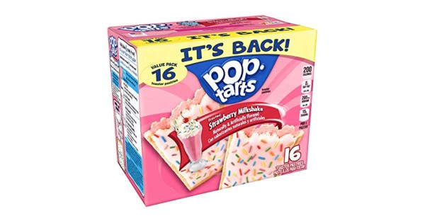 Kellogg’s Pop-Tarts Breakfast Toaster Pastries, Frosted ...