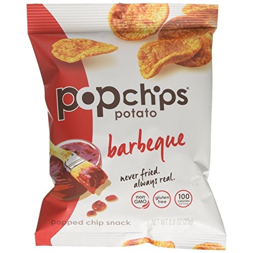 Pop Chips Bbq Potato Chip .8 Oz Pack of 24 - Pack Of 24