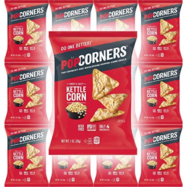 Popcorners Sweet & Salty Kettle Corn, Carnival Kettle ...