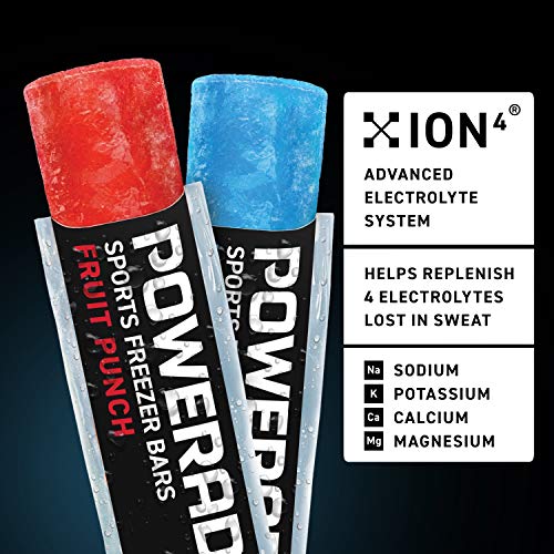 POWERADE Sports Freezer Bars, Giant Sized 5.5 oz Refreshing Ice ...