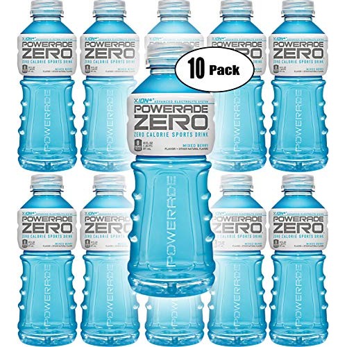 Powerade Zero Blue Mixed Berry, Zero Calorie Sports Drink, 20oz ...