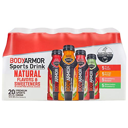 Bodyarmor Sport Drink Variety Pack 4 Flavors Bottles Pack Of 20