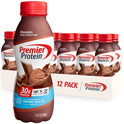 Premier Protein Shake 30g Protein 1g Sugar 24 Vitamins Minerals ...