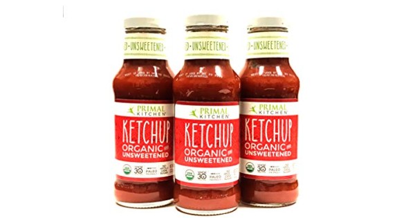 Pack of 3 - Primal Kitchen - Organic Unsweetened Ketchup - Non G