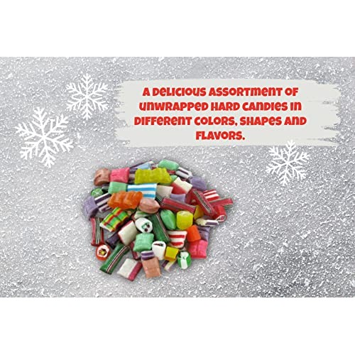 Old Fashioned Christmas Mix Christmas Hard Candy Assorted 5 pounds