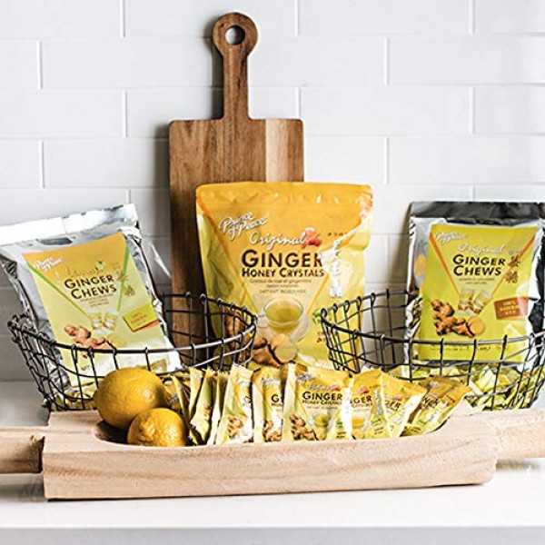 Prince Of Peace Ginger Chews With Lemon 1 Lb Candied 2374