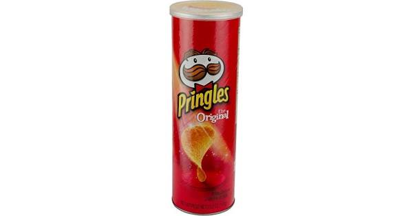 Pringles Original Potato Crisps, 5.2 Ounce -- 14 per case.