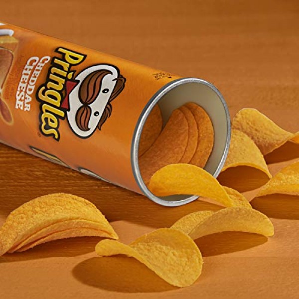 Pringles Potato Crisps Chips, Cheddar Cheese 2.5oz (12 C ...