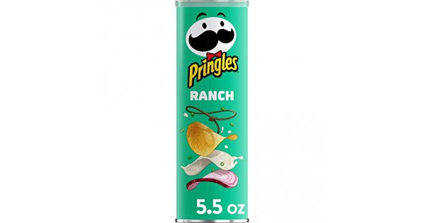 Pringles Ranch Potato Crisps, 5.5 oz