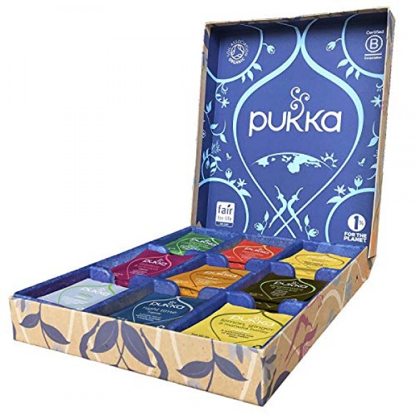 Pukka Herbs Tea Selection Luxury Gift Box, Collection of
