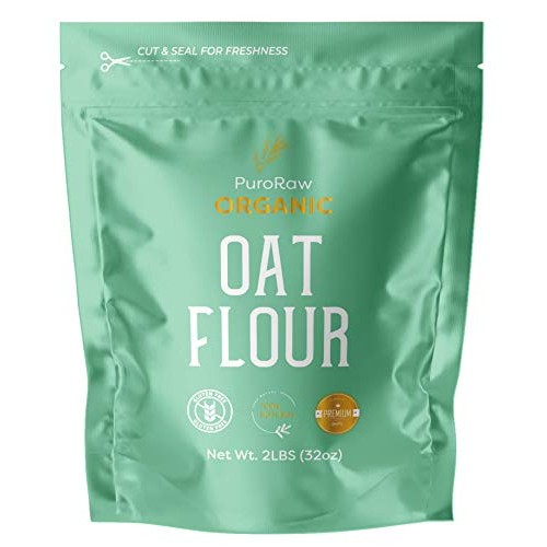 Oat Flour, 2Lbs, Gluten Free Oat Flour For Baking, Oat Flour Glu