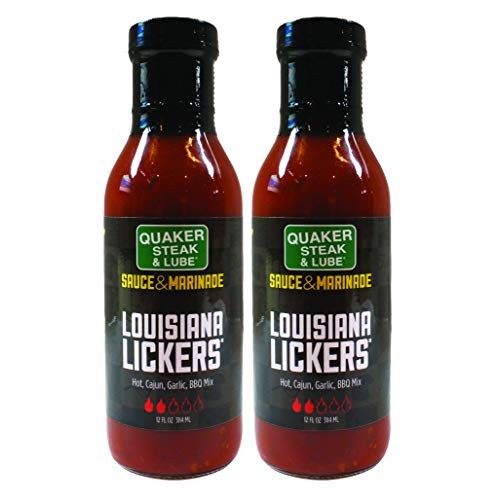 Quaker Steak And Lube Louisiana Lickers Wing Sauce - Two 12 Ounc